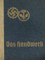 BUCH WK II - ZIGARETTEN-SAMMELBILDER-ALBUM  -DAS HANDWERK- Kpl. I-II - Weltkrieg 1939-45