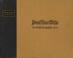 Buch WK II Deutscher Wille Im Entscheidungsjahr 1933 Hrsg. Otto Franke U. P. A. Merbach 1934 Verlag Deutscher Wille 279  - Weltkrieg 1939-45