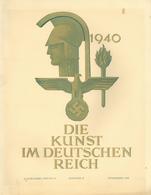 Buch WK II Die Kunst Im Deutschen Reich Lot Mit 10 Heften 1940/41 Zentralverlag Der NSDAP Franz Eher Nachf. Sehr Viele A - Guerra 1939-45