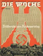 Buch WK II Die Woche Bildbericht Vom Reichsparteitag 1938 Verlag Scherl 40 Seiten Viele Abbildungen II - Weltkrieg 1939-45