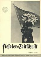 Buch WK II Fieler Zeitschrift Werkszeitschrift Mai 1939 24 Seiten Viele Abbildungen II - Weltkrieg 1939-45