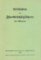 Buch WK II Leitfaden Für Fla-Geschützführer Der Marine 1936 II - Guerra 1939-45