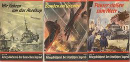 Buch WK II Partie Mit Circa 50 Heften Kriegsbücherei Der Deutschen Jugend II - Guerra 1939-45