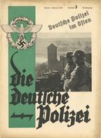 Buch WK II SS Zeitschrift Die Deutsche Polizei Nr. 3 Februa 1941 Hrsg. Reichsführer SS 31 Seiten Sehr Viele Abbildungen  - Weltkrieg 1939-45