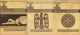 Buch WK II Zeitschrift Der Schlungsbrief Lot Mit 17 Stück 1935-39 II - Guerra 1939-45