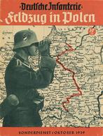 Buch WK II Zeitschrift Deutsche Infanterie Feldzug In Polen Sonderdienst Oktober 1939 Deutscher Verlag 48 Seiten Sehr Vi - Guerra 1939-45