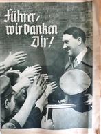 Buch WK II Zeitschrift Führer Wir Danken Dir 14 Seiten II  (kleiner Einrisse) - Guerra 1939-45