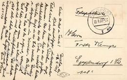 DANZIG-FELDPOST WK II - Seltener Danzig-Feldpost-o 19.9.39 Nr. I - Mi. 200.- - Oorlog 1939-45