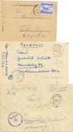 Feldpost WK II U-Boot Lot Mit 3 Briefen U. 1 Foto I-II - Weltkrieg 1939-45