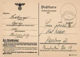 Feldpost WK II Wehrmachtsmanöver 1937^Lot Mit 2 Karten I-II - Oorlog 1939-45