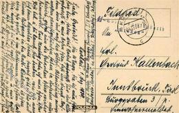 Feldpoststempel SS Krakau WK II SS Totenkopfstandarte I-II - Oorlog 1939-45