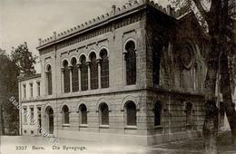 Synagoge Bern Schweiz Ansichtskarte Beschnitten II Synagogue - Giudaismo