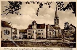 Synagoge EMMENDINGEN - Mit Synagoge I Synagogue - Judaika