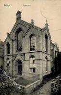 Synagoge FULDA - Stempeldurchschlag! Selten! Synagogue - Judaika