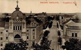 Synagoge Hradec Kralove  Tschechien I-II (fleckig) Synagogue - Giudaismo