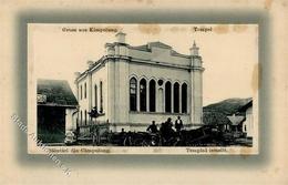 Synagoge KIMPOLUNG,Rumänien - Fleckig! Synagogue - Judaika