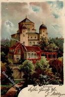 Synagoge Künstler-Karte 1901 I-II (RS Abschürfung) Synagogue - Judaika