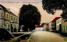 Synagoge PÜTTLINGEN,Lothr. - Nanciger Strasse Mit Synagoge I-II Synagogue - Giudaismo