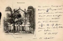 Synagoge Remiremont Kanada Ansichtskarte I-II (fleckig) Synagogue - Giudaismo