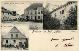 Synagoge SPALENCE PORICI - Tschechien I-II Synagogue - Judaika