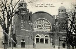 Synagoge Toronto Kanada Ansichtskarte I-II Synagogue - Judaika