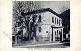 Synagoge Touro Newport USA Ansichtskarte I-II Synagogue - Judaika
