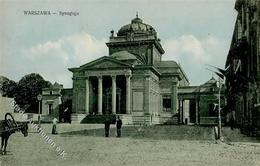 Synagoge Warschau 1916 I-II Synagogue - Judaika