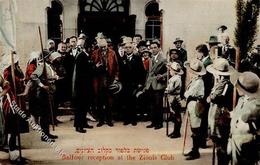 Judaika Balfour Empfang Im Zionisten Club I-II Judaisme - Giudaismo