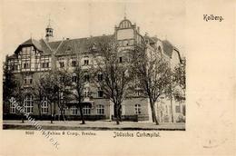 Judaika Kolberg Jüdisches Kurhospital 1900 I-II (fleckig) Judaisme - Giudaismo