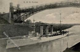 Schiff Kreuzer WK I SMS Emden Ansichtskarte I-II Bateaux Bateaux - Guerre