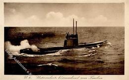 U-Boot Unterseeboot U 9 I-II - Krieg