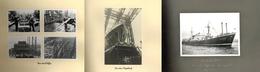 Schiff IRMGARD 1951, 2 Fotoalben Mit über 120 Fotos Vom Bau über Stapellauf Bis Zur 1. Fahrt, Hochinteressante Dokumenta - Krieg