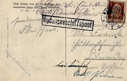 BODENSEE - Lang-o BODENSEESCHIFFSPOST - Konstanz 1912 I-II - Krieg