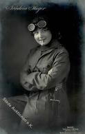 Sanke, Pilot Nr. 5001/2 Fräulein Flieger  Foto AK 1917 I-II - Weltkrieg 1914-18