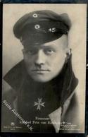 Sanke, Pilot Nr. 503 Richthofen, Manfred Frhr. V. Rittmeister Foto AK I-II - Guerra 1914-18