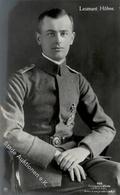 Sanke, Pilot Nr. 525 Höhne Leutnant Foto AK I- - Weltkrieg 1914-18