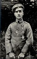 Sanke, Pilot Nr. 565 Anslinger Leutnant Foto AK I- - Guerra 1914-18