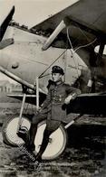 Sanke, Pilot Nr. 664 Heldmann Leutnant Foto AK I- - Guerra 1914-18