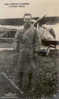 Sanke, Pilot Nr. 675 Blüme Leutnant Foto AK I- - Guerra 1914-18
