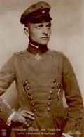 Fliegerasse (WK I) Piloten Richthofen Frhr. V. Rittmeister  Foto AK I- - 1914-1918: 1a Guerra