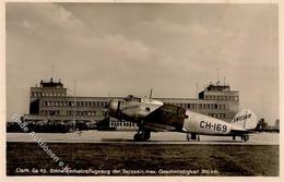 Flughafen MÜNCHEN - Mit Clark Ga 43 Schnellverkehrsflugzeug Der SWISSAIR I - Flieger