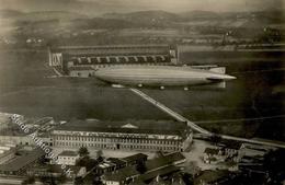 Zeppelin Amerika Zeppelin ZR III Vor Seiner Halle  Foto AK I-II Dirigeable - Zeppeline