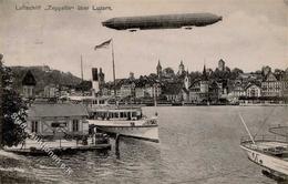 Zeppelin Luzern (6000) Schweiz I-II Dirigeable - Aeronaves
