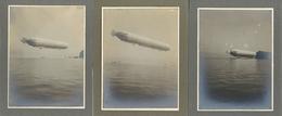 Zeppelin Viktoria Luise Lot Mit 6 Fotos Auf Karton 12,5 X 10 Cm I-II Dirigeable - Aeronaves