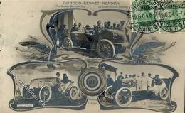 Gordon-Bennett-Rennen Oldtimer Foto AK 1904 I-II (fleckig) - Altri & Non Classificati