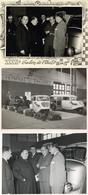 Auto Oldtimer Automobil Ausstellung 50'er Jahre Lot Mit 3 Fotos Ca. 24 X 18 Cm I-II Expo - Sonstige & Ohne Zuordnung