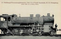 Lokomotive 2 C-Heißdampf Personenzuglokomotive Gatt. P8 I-II - Trenes