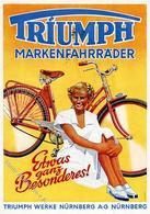 Fahrradwerbung Nürnberg (8500) Triumph I-II (fleckig) - Trenes