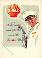 Tankstelle Shell Werbe AK I-II - Altri & Non Classificati