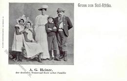 Buren A. G. Heinze Mit Familie I-II - Geschichte